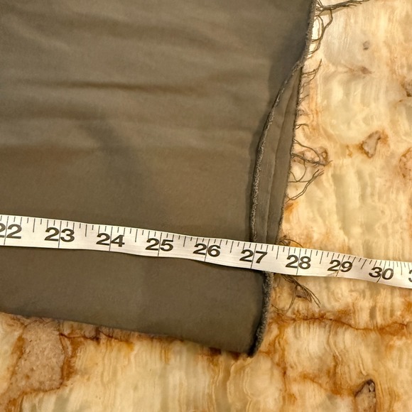 Reformation Women Wide Leg Jeans Brown Baggy Loose Denim Raw Hem 5-Pockets 31 - Picture 5 of 6